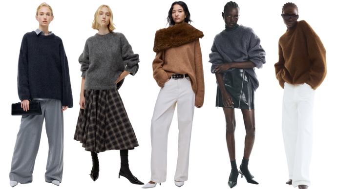 Pokud si vyberete jeden kvalitní svetr, hned z něj můžete vytvořit několik outfitů