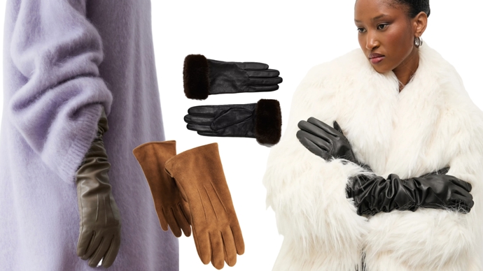 A nezapomeňte ani na rukavice, na zimu 2025/2026 jsou nejlepší ty dlouhé. Jsou elegantní a zima vás v nich nedostane. 