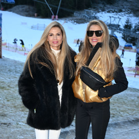 Tereza Vojtková se sestrou minulý rok ve Špindlu. 