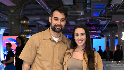 FOTO: Adam Vacula a Besky jsou sympatický pár.