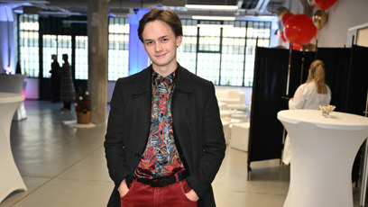 FOTO: Maxmilián Kocek dorazil v dobré náladě.