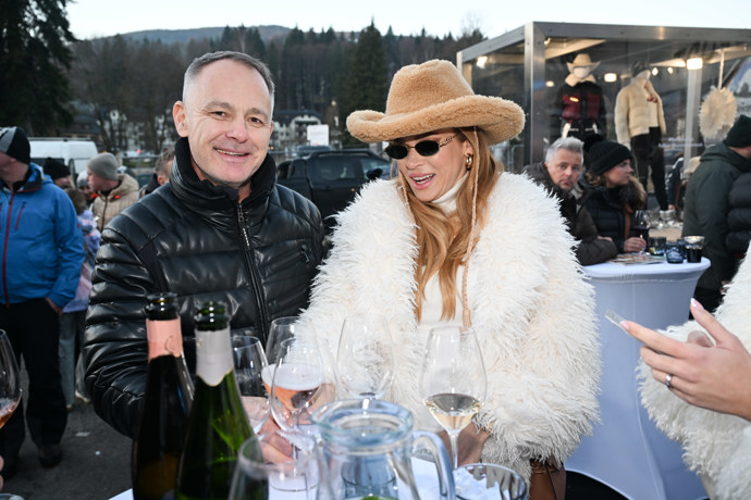 Andrea Verešová se svým manželem Danielem Volopichem.