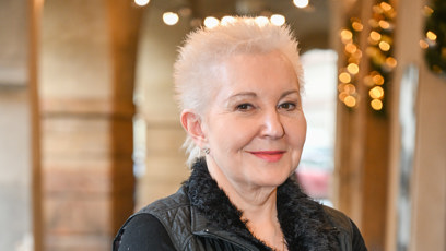 FOTO: Eva Urbanová ve společnosti.