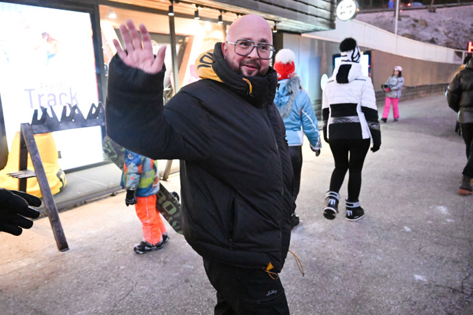 Zdeněk Chytil ve Špindlu.