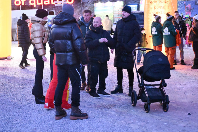 Zdeněk Chytil se držel na jiné straně Špindlu i s jinými lidmi než jeho ex. 