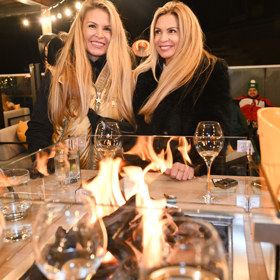 Tereza Vojtková se svou sestrou Kristýnou měli velmi dobrou náladu.