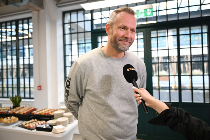 Ondřej Novotný při rozhovoru pro eXtra.cz.