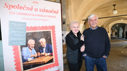 FOTO: Eva Urbanová a Miroslav Donutil jsou dlouholetí přátelé.