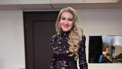 FOTO: Lenka Graf v krásných třpytivých šatech.