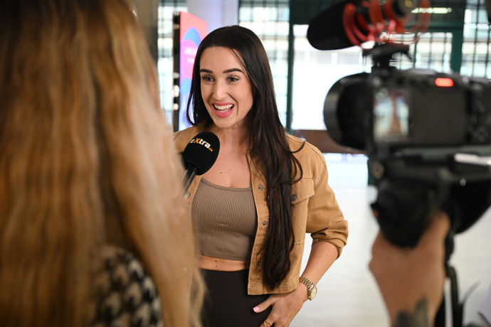 Veronika Beskydiarová během rozhovoru pro eXtra.cz.