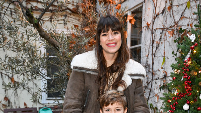 FOTO: Karol dorazila se synem.