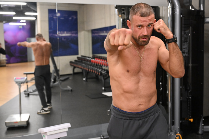 Profesionální zápasník Ondřej Raška.