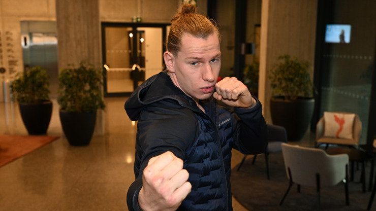 Pavel Tóth poctivě trénuje na zápas.