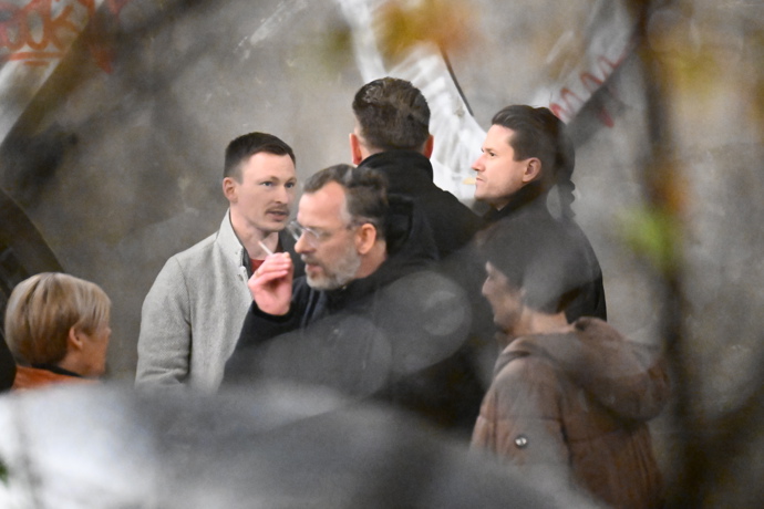 Martin Mikyska venku s Ondřejem Brzobohatým.