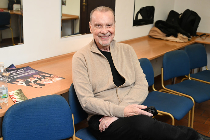 Štefan Margita v dobré náladě.