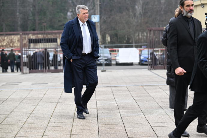 Poslední rozloučení s Theodorem Pištěkem. 