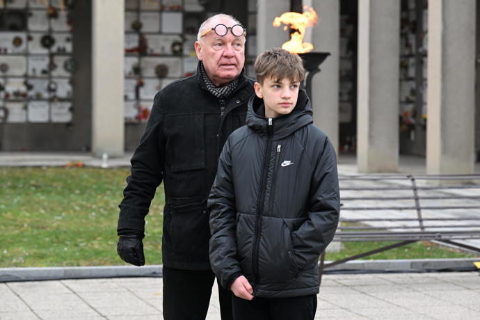 Poslední rozloučení s Theodorem Pištěkem.