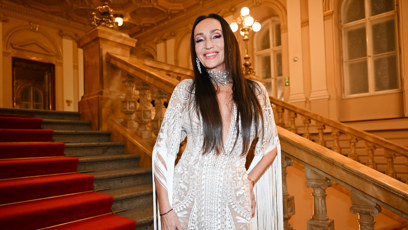 FOTO: Sisa Sklovska na koncertu Hvězdy Vánoc.