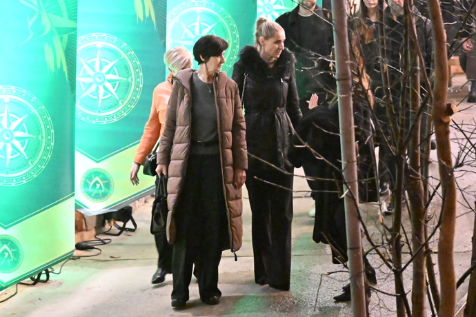 Odchod z afterparty.