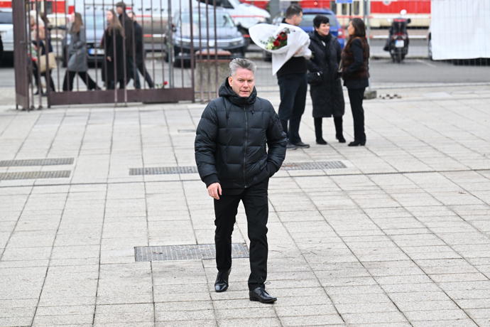 Matěj Ruppert přišel dát poslední sbohem Patriku Hezuckému.