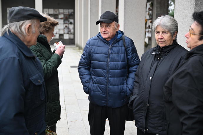 Poslední rozloučení s Theodorem Pištěkem.