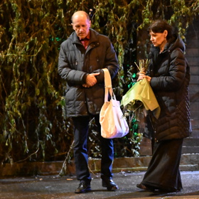 Jiřina Hofmanová následně vyrazila i na afterparty.