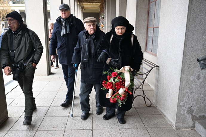 Poslední rozloučení s Theodorem Pištěkem.