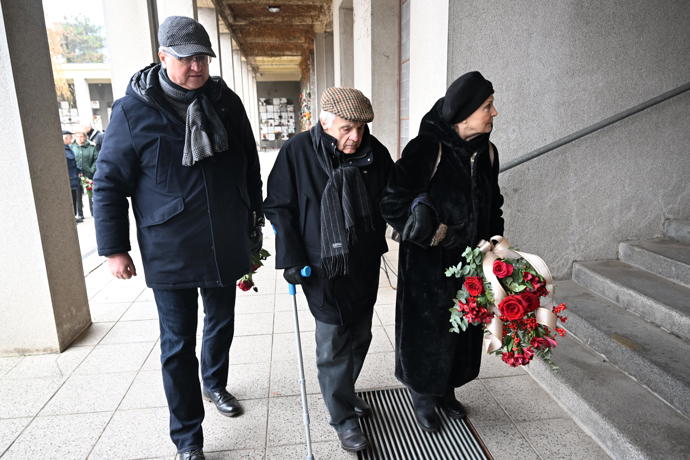 Poslední rozloučení s Theodorem Pištěkem.