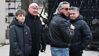 FOTO: Matěj Ruppert přišel dát poslední sbohem Patriku Hezuckému.