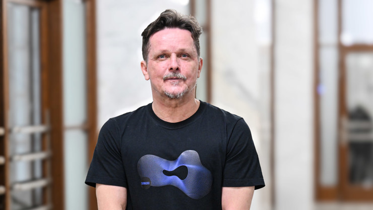 Zpěvák Michal Malátný.