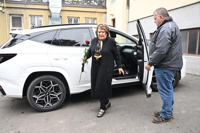 Na poslední rozloučení přišla i Jiřina Bohdalová.