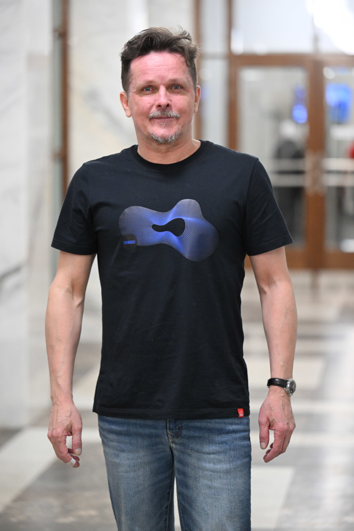 Frontman kapely Chinaski Michal Malátný.