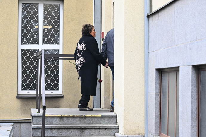 Na poslední rozloučení přišla i Jiřina Bohdalová.
