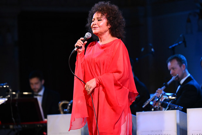 Jitka Zelenková taktéž vystoupila na pódiu. 