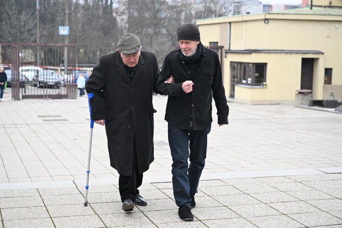 Poslední rozloučení s Theodorem Pištěkem.