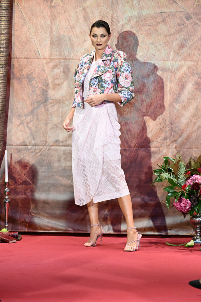 Modelky byly velmi dramatické. 