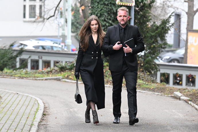 Libor Bouček přišel dát poslední sbohem Patriku Hezuckému.