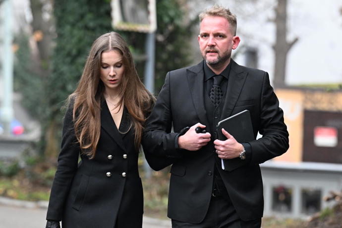 Libor Bouček přišel dát poslední sbohem Patriku Hezuckému.