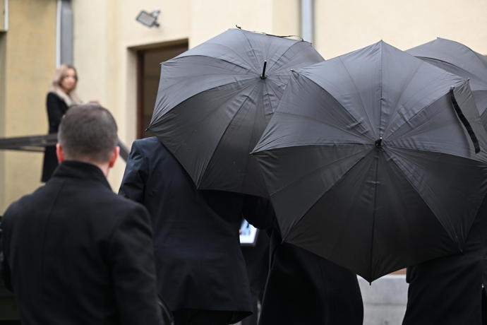 Rodina Patrika Hezuckého přišla dát poslední sbohem.