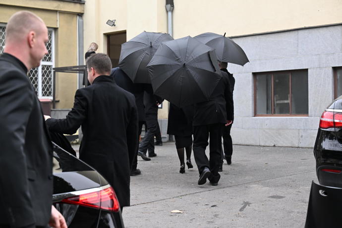 Nikola Hezucká přišla dát poslední sbohem svému muži.