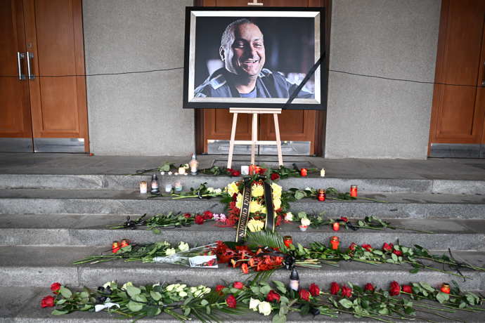 Pohřeb Patrika Hezuckého.