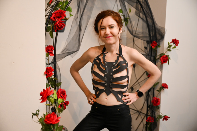 Eva Toulová byla samý úsměv.