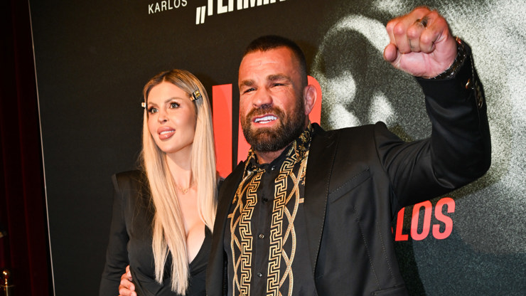 Lela Ceterová se svým manželem.