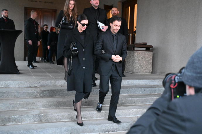 Monika Marešová měla uplakanou tvář.