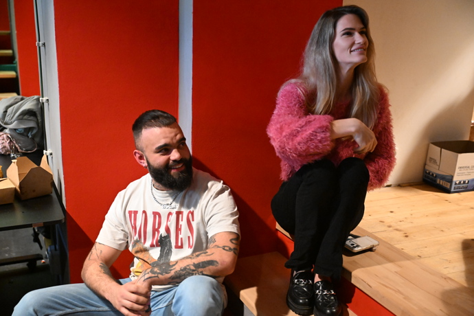 Lucie Široká s Freescootem.