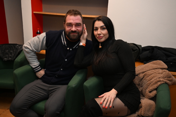 Karlos Benda se svou partnerkou.