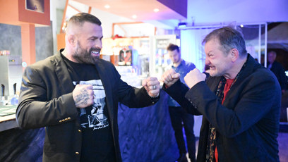 FOTO: Karlos se potkal s legendárním boxerem.