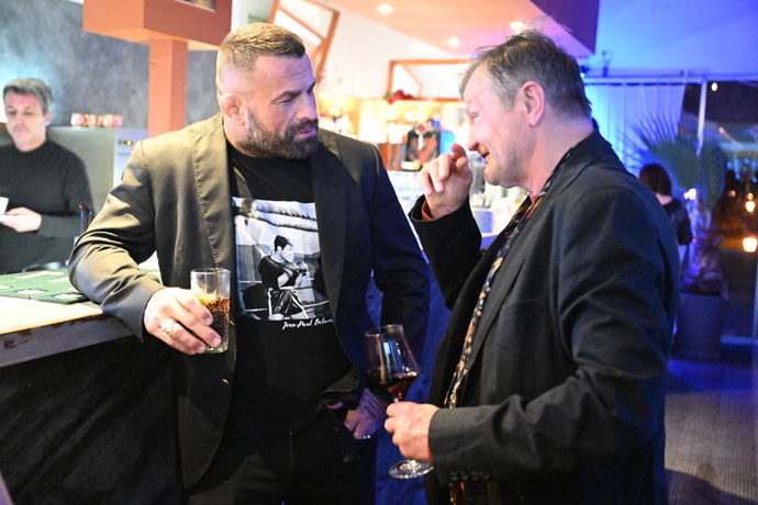 Vémola vedl konverzaci o boxu.