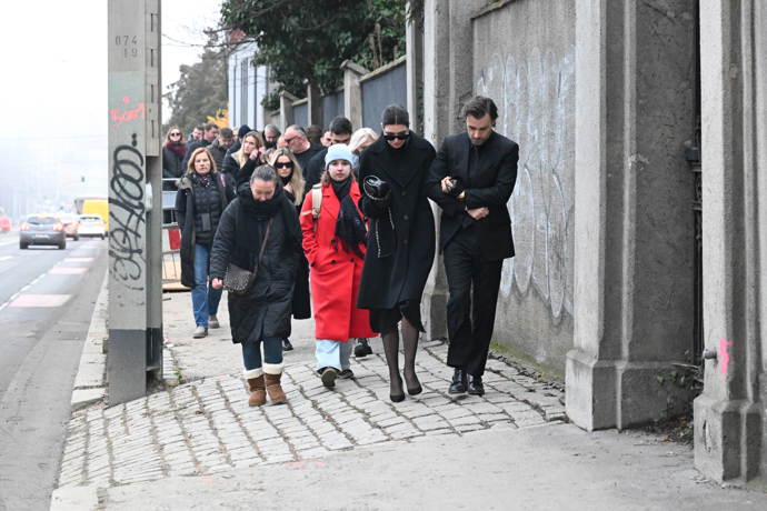 Leoš Mareš po boku své ženy Moniky.