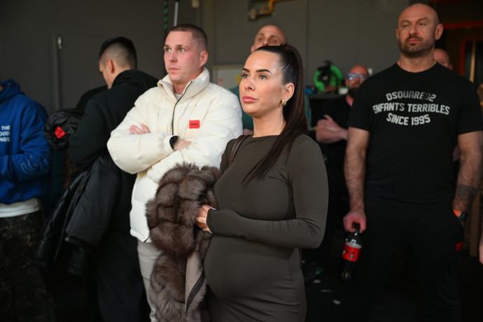 Barbora Stříteská dorazila podpořit svého snoubence Datla.